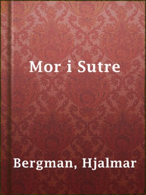 cover image of Mor i Sutre